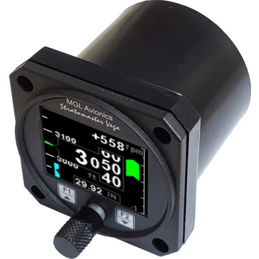 [RX1-11-15988] MGL Stratomaster Vega 2-1/4 Altimeter With Vertical Speed Indicator Display