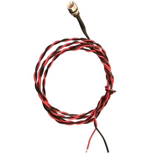 [RX1-11-17281] EarthX LED Fault Light Panel Mount Indicator 12V-5MM