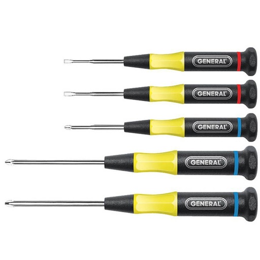 [RX1-12-01881] Screwdriver Set 5Pc Sltd/Phlps