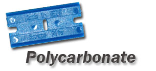 [RX1-12-03309] POLYCARBONATE BLADES WAVY SURFACES - BLUE