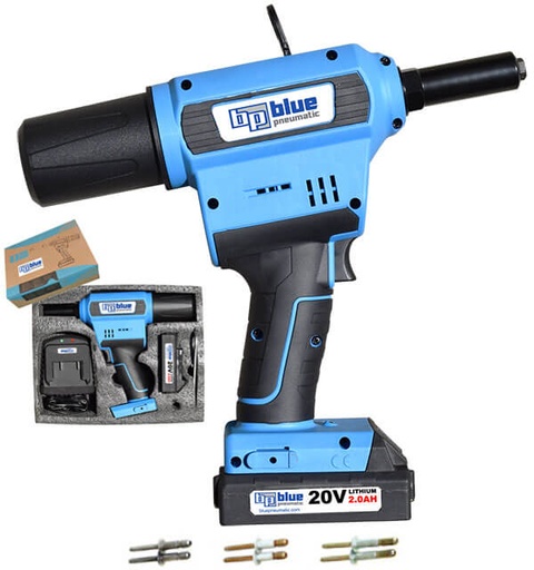 [RX1-12-05561] Blue Pneumatic Cordless Riveter BP-20Cr