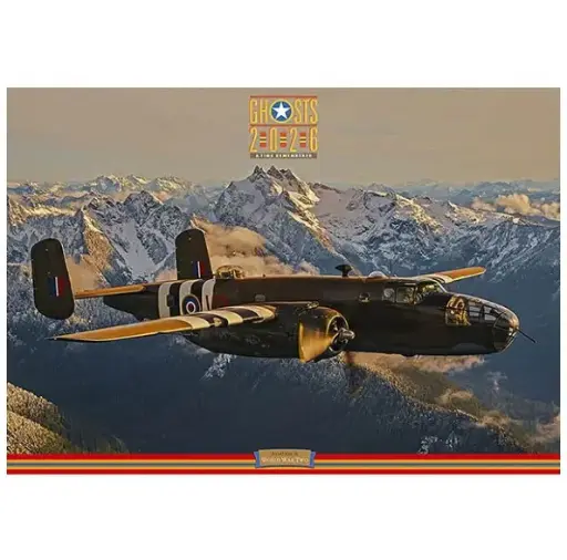 [RX1-13-01318] Ghosts WWII Calendar 2026