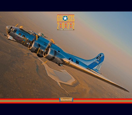 [RX1-13-01318] Ghosts WWII Calendar 2026