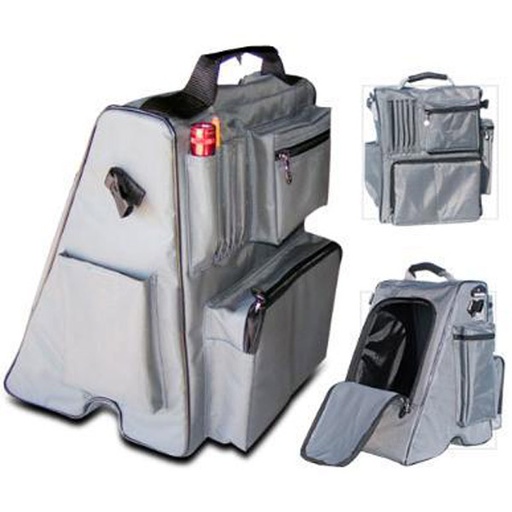 [RX1-13-05324] RV Flight Bag Black Leather