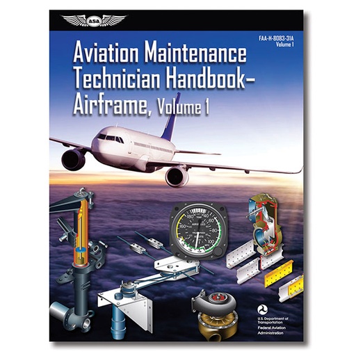 [RX1-13-13077] ASA Aviation Maintenance Technician (AMT) Handbook: Airframe (Softcover)