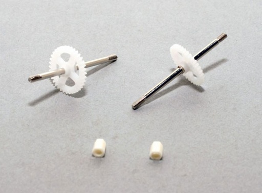 [RX1-13-18681] Mustang Prop Shaft With Gear Quarty Of 2 8.5MM Gearbox