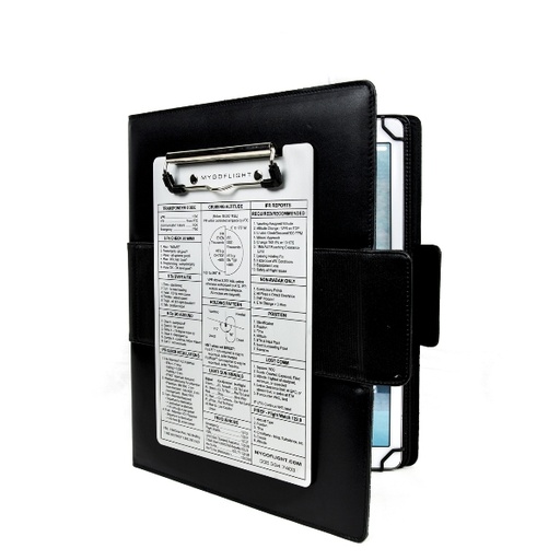 [RX1-13-19537] MyGoFlight Universal iPad Pro 12.9 Folio C Kneeboard Kne-5020