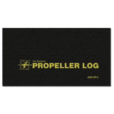 [RX1-13-32370] ASA Propeller Log Sftcvr 20 Pgs
