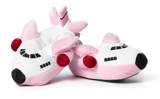 [RX1-14-03172] BOEING GIRLS AIRPLANE SLIPPERS PINK SML