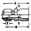[RX1-266-N04X02] Nylo-Seal Fitting 266-N04 X 02