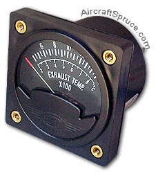 [RX1-2A2-7] Westach 2-1/4 Square EGT 400-1600F 2A2-7 Non-TSO