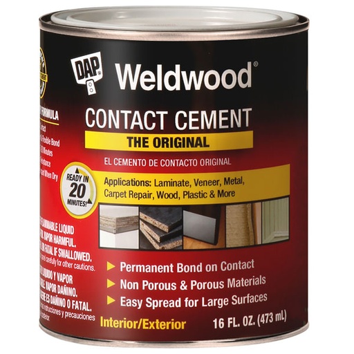 [RX1-0271] Contact Cement Pint Can #0271