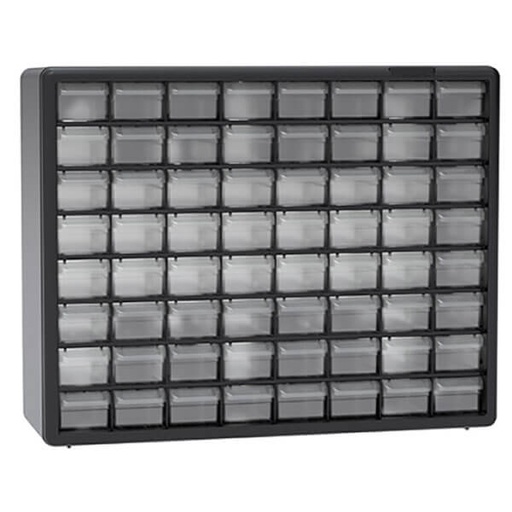 [RX1-04-01467] 64 Drwr Hardware Cabinet 10164