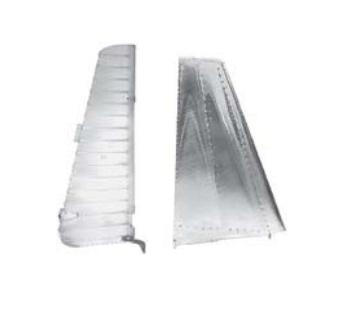 [RX1-05-07940] Luscombe Sq. Tip Rudder Assembly