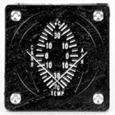 [RX1-10-01278] Westach 2-1/4 Air Temperature Carburetor Temperature Gauge -50-50C Non-TSO