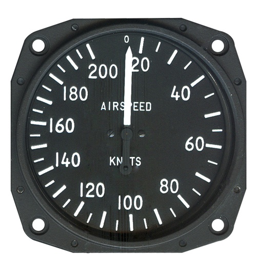 [RX1-10-02218] FALCON 3-1/8 AIRSPEED INDICATOR ASI200N-3