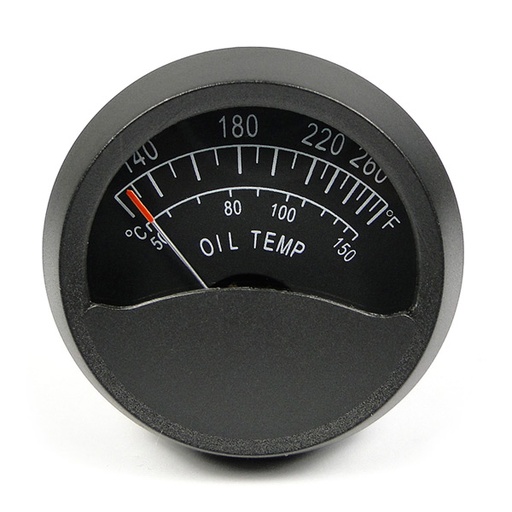 [RX1-10-03404] Swift 2 Round Oil Temperature Gauge 120-300F / 50-150C