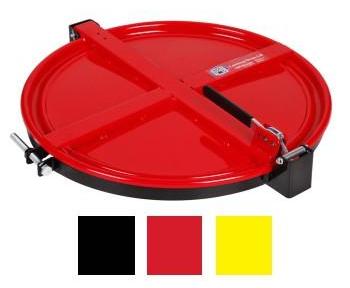 [RX1-08-07708] Pig 55 Gallon Latching Drum Lid Black DrM659