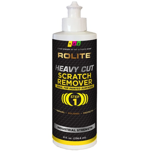 [RX1-09-04789] Rolite Heavy Cut Scratch Remover - 8 Oz.