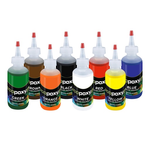 [RX1-09-05351] Ecopoxy 8X240Ml Color Pigment Set