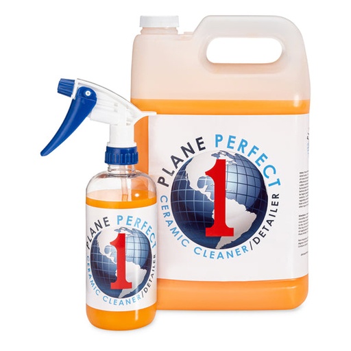 [RX1-09-05877] Plane Perfect 1 One Ceramic Cleaner 16 Oz Bottle Sprayer