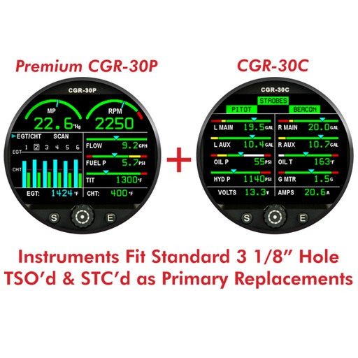[RX1-10-06564] Electronics International CGR 4 Cylinder Combo Package 30P & 30C