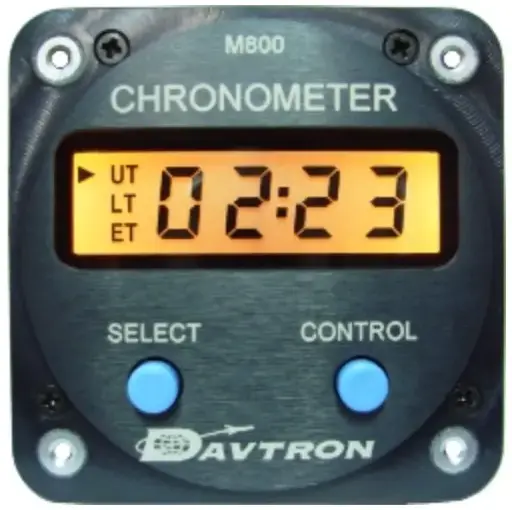 [RX1-10-03323] Davtron Model 800-5V Gmt Lt & Et Digital Clock 5 Volt Lighting M800-5V