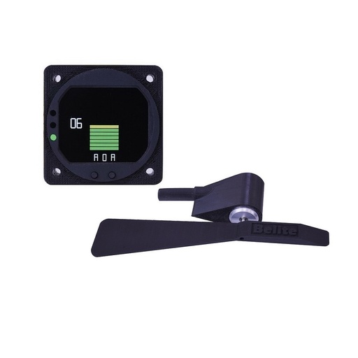 [RX1-10-07283] Radiant AOA Meter And VaneSensor LCD Radiant Color Display And Aural Alert Output