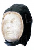 [RX1-11-10545-S] Helmet - 712 Goatskin Fleece Lined - Brown Sm