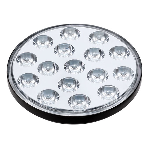 [RX1-11-12619] AEROLEDS SUNSPOT 36 HX LANDING LIGHT WITH LENS COATING FAA PMA 9-40V