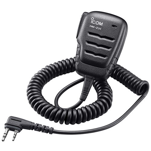 [RX1-11-15470] Icom HM231 Waterproof Speaker Mic A25