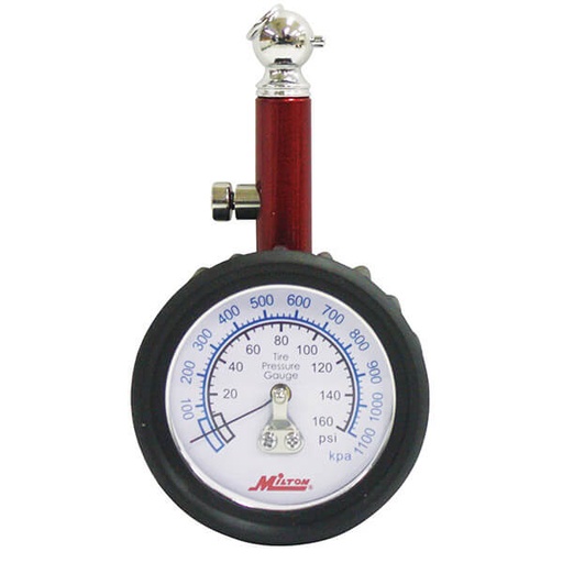 [RX1-12-05330] Milton Dial Tire Gage 0-160 PSI