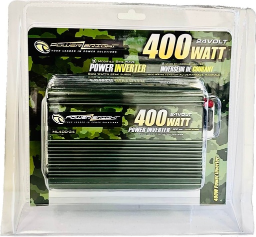 [RX1-11-00402] 400W 28V-110 Volt Inverter