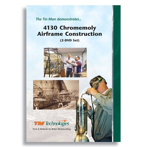 [RX1-13-04375] 4130 Chromemoly Airframe Construction Dvd Set Of 2