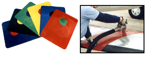[RX1-13-11216] Fuel Wing Mat 18X36 Black
