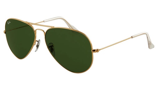 [RX1-13-12074] Ray-Ban Aviator Arista G-15Xlt 55Mm