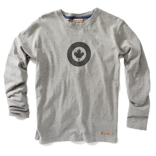 [RX1-13-20611] RCAF Long Sleeve T-Shirt Grey - Lg