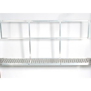 [RX1-13-21089] X-DECK 10 PRO PLANK WITH ONE HANDRAIL AND SAFETY SLEEVES