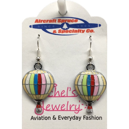 [RX1-14-03318] COLORED BALLOON EARRINGS