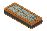 [RX1-BA7610] Brackett Aero Air Filter Complete Assembly BA-7610