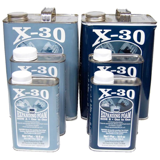[RX1-01-09000] X-30 Foam 2 Gallon Kit