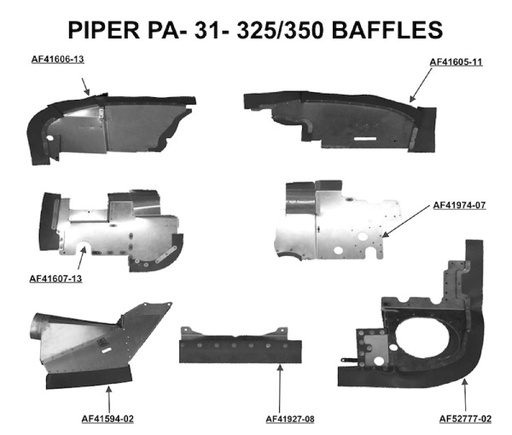 [RX1-05-03217] AF41607-13 Baffle Component