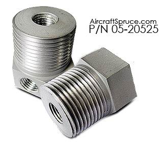 [RX1-05-20526] Flop Tube Adpt With Side Mnt 3/4