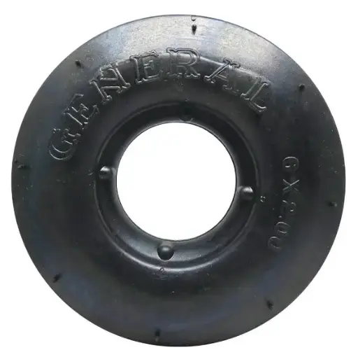 [RX1-06-15800] Solid General Tailwheel Tire 6X2