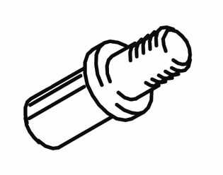 [RX1-069-00200] Cleveland Anchor Bolt 069-00200