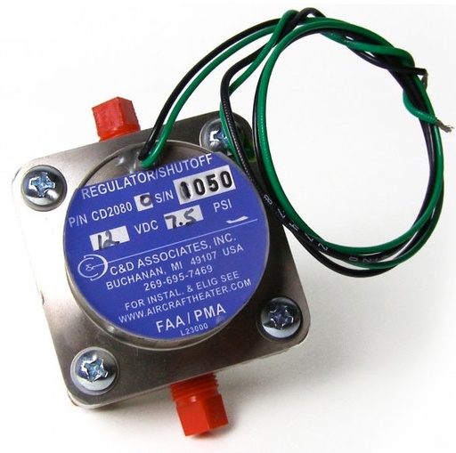 [RX1-08-14613] C&D 24V Fuel Regulator CD20801S New