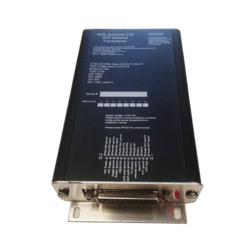 [RX1-11-16597] MGL V16 Remote VHF Transceiver