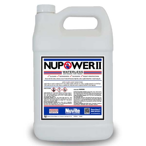 [RX1-09-00580] Nuvite Nupower II Cleaner/Polish Gal