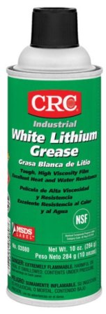 [RX1-09-02428] Crc White Lithium Grease Industrial 16Oz Aerosol