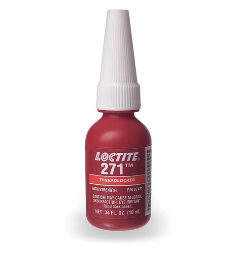 [RX1-09-04687] Loctite 271 10 Ml Threadlocker Red